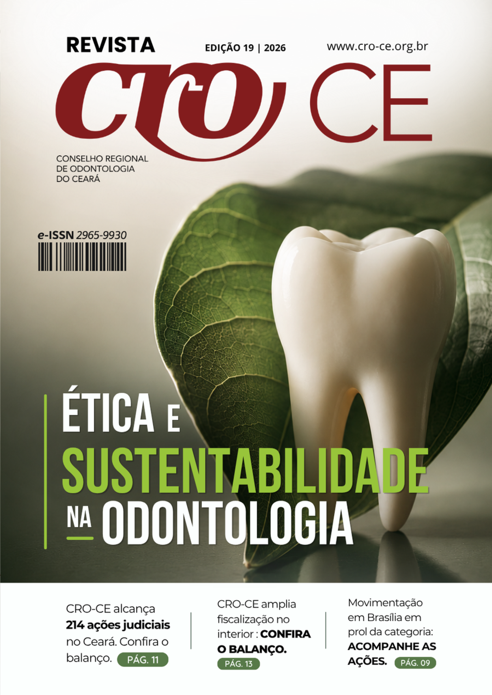 Revista Conselho Regional de Odontologia do Ceará 18ª edição